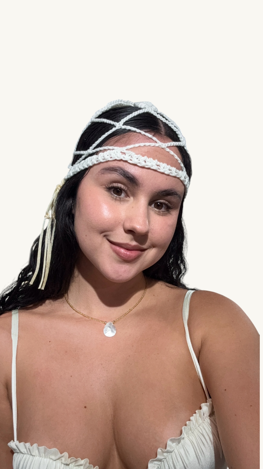 Gorrito Tejido Flecos