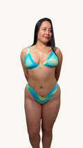 Bikini Amapola Degrade celeste