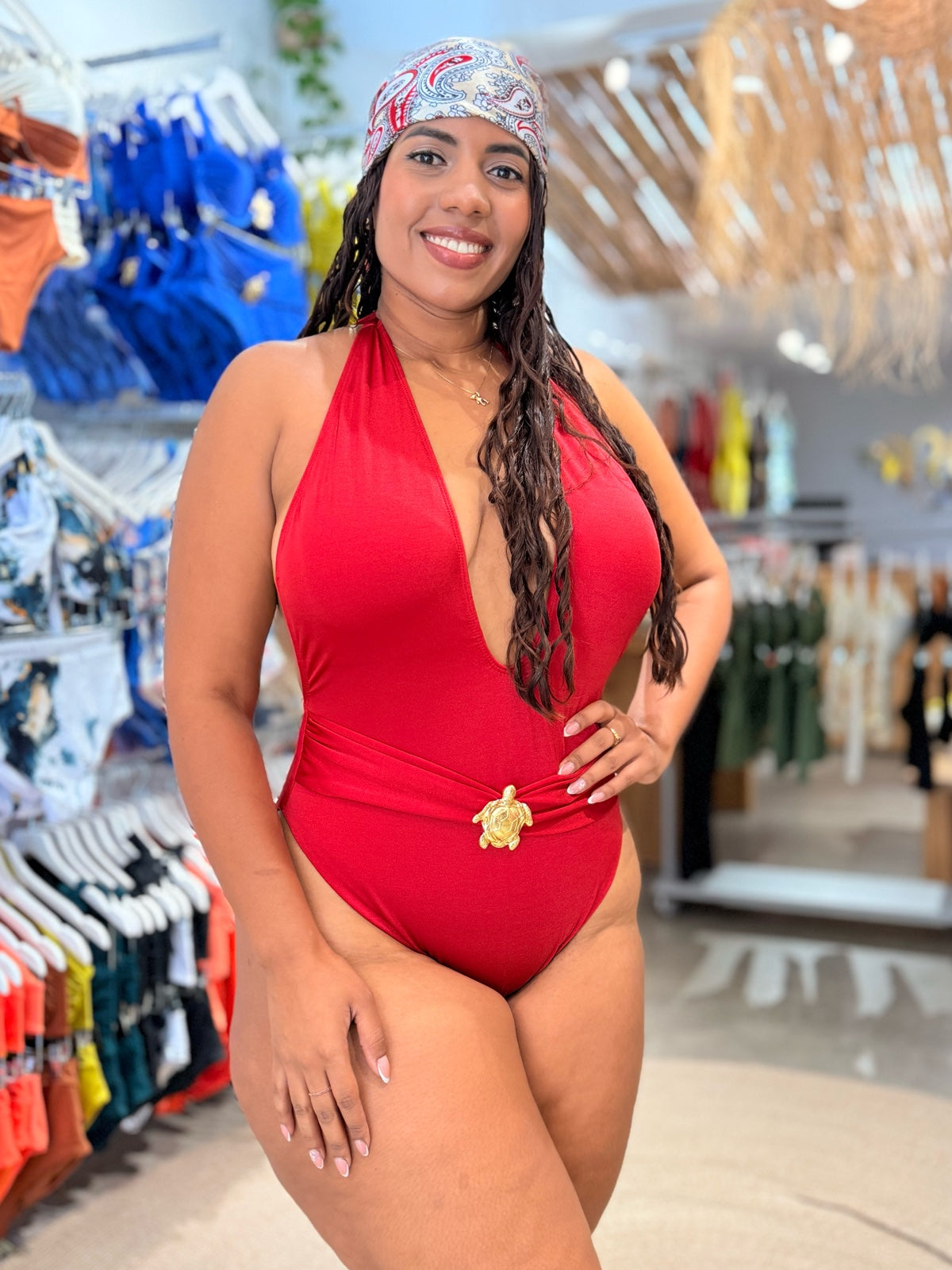 Enterizo Roxana Tortuga