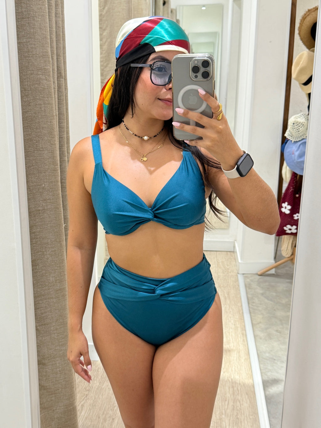 Tiro Alto Amaranta Verde Esmeralda