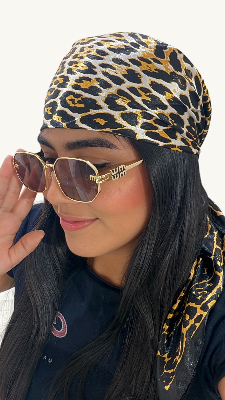 Pañoleta Bloom Animal Print