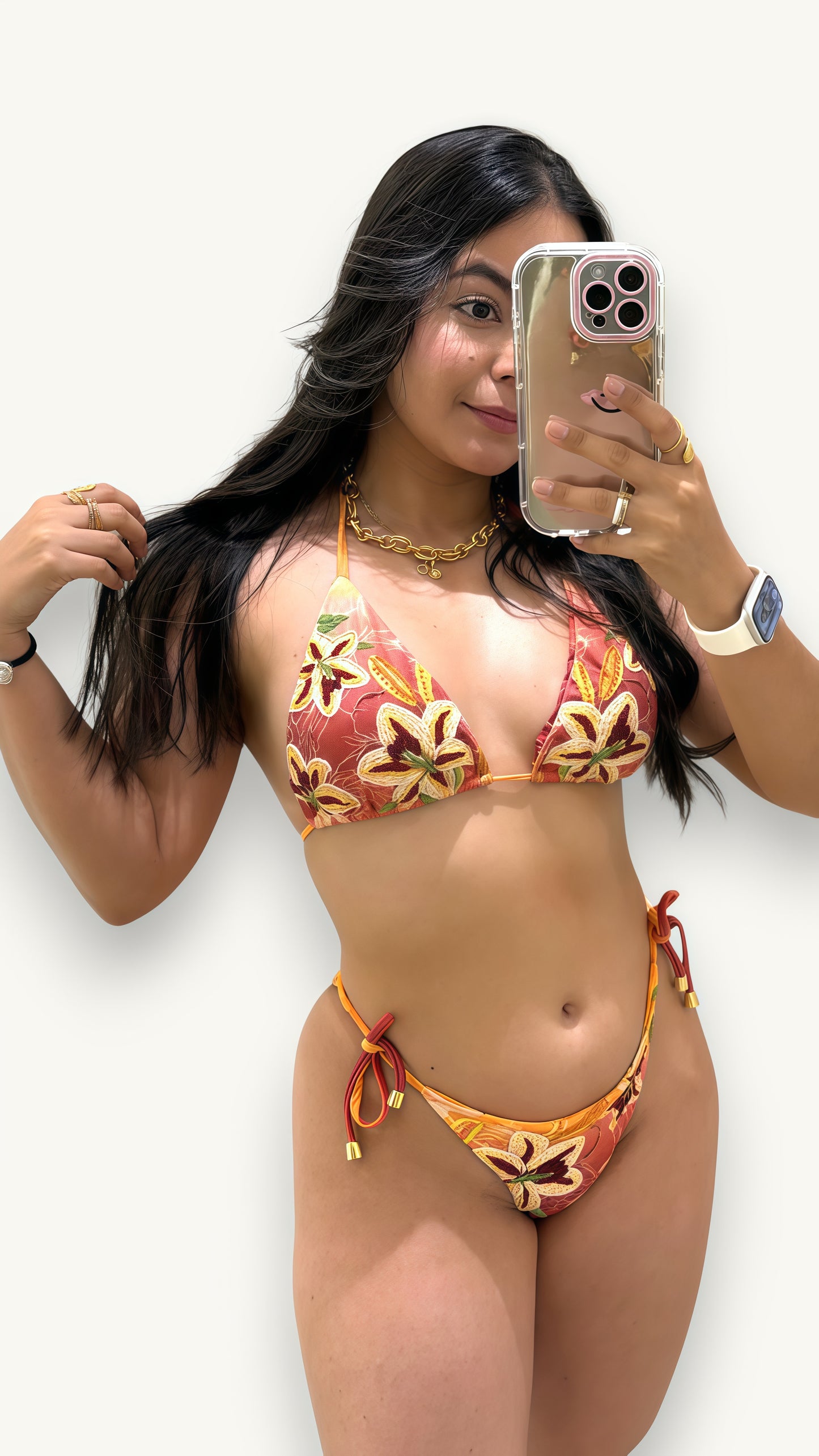 Bikini Bordado Flores