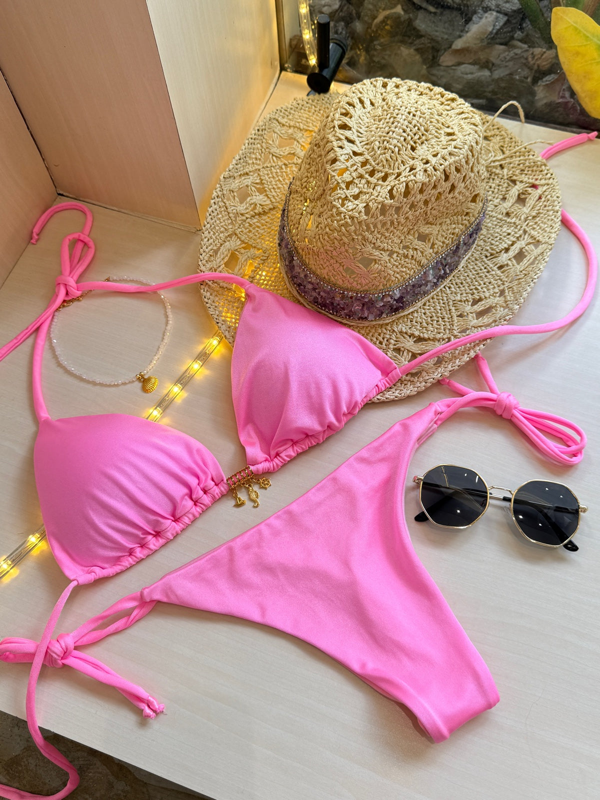 Bikini Hilo Satinado