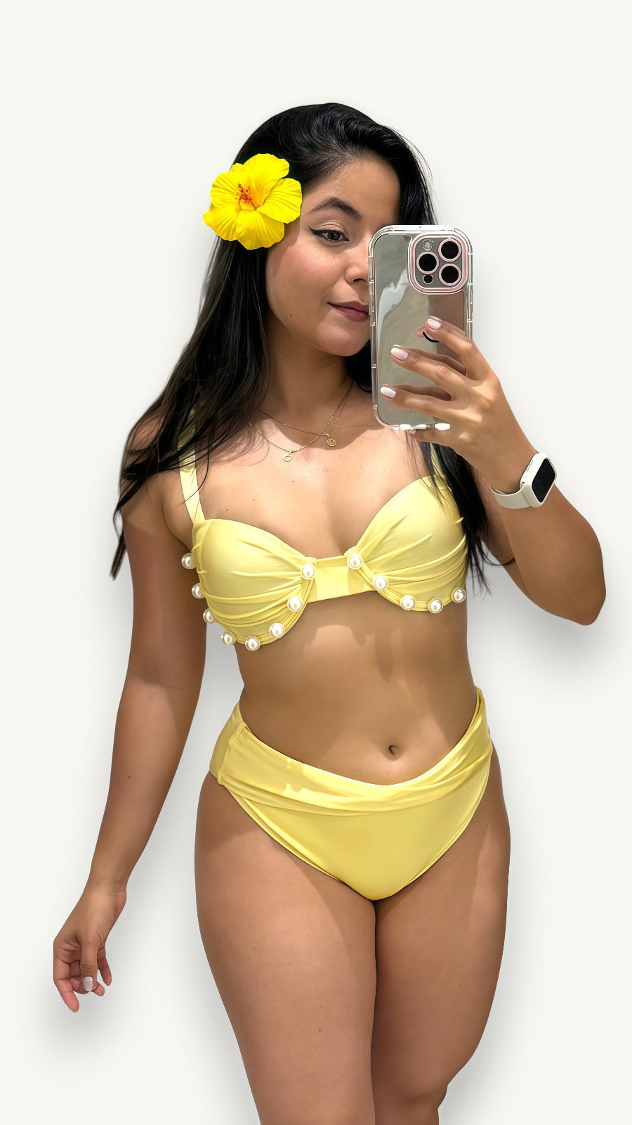 Bikini Pepones Amarillo Mantequilla