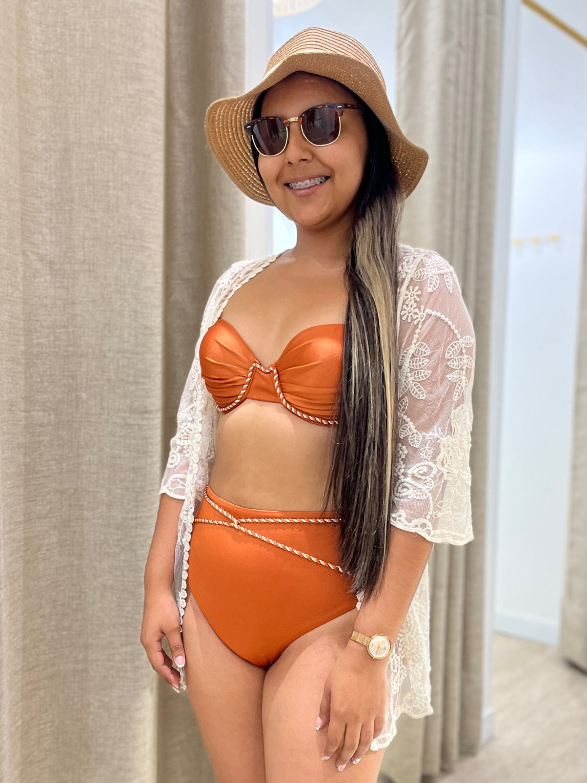 Tiro Alto Alice Trenzado