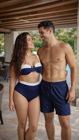 Set Pareja Navy