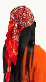 Pañoleta Bloom Flores