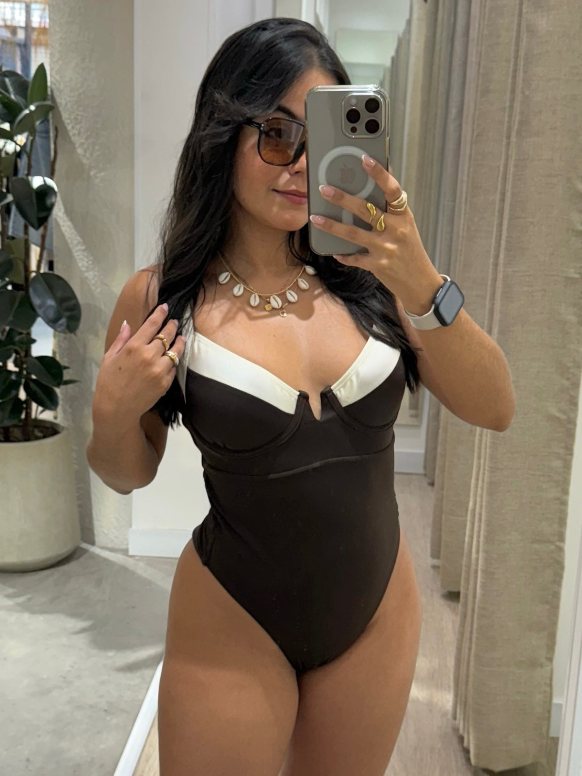 Enterizo Amanda Marrón