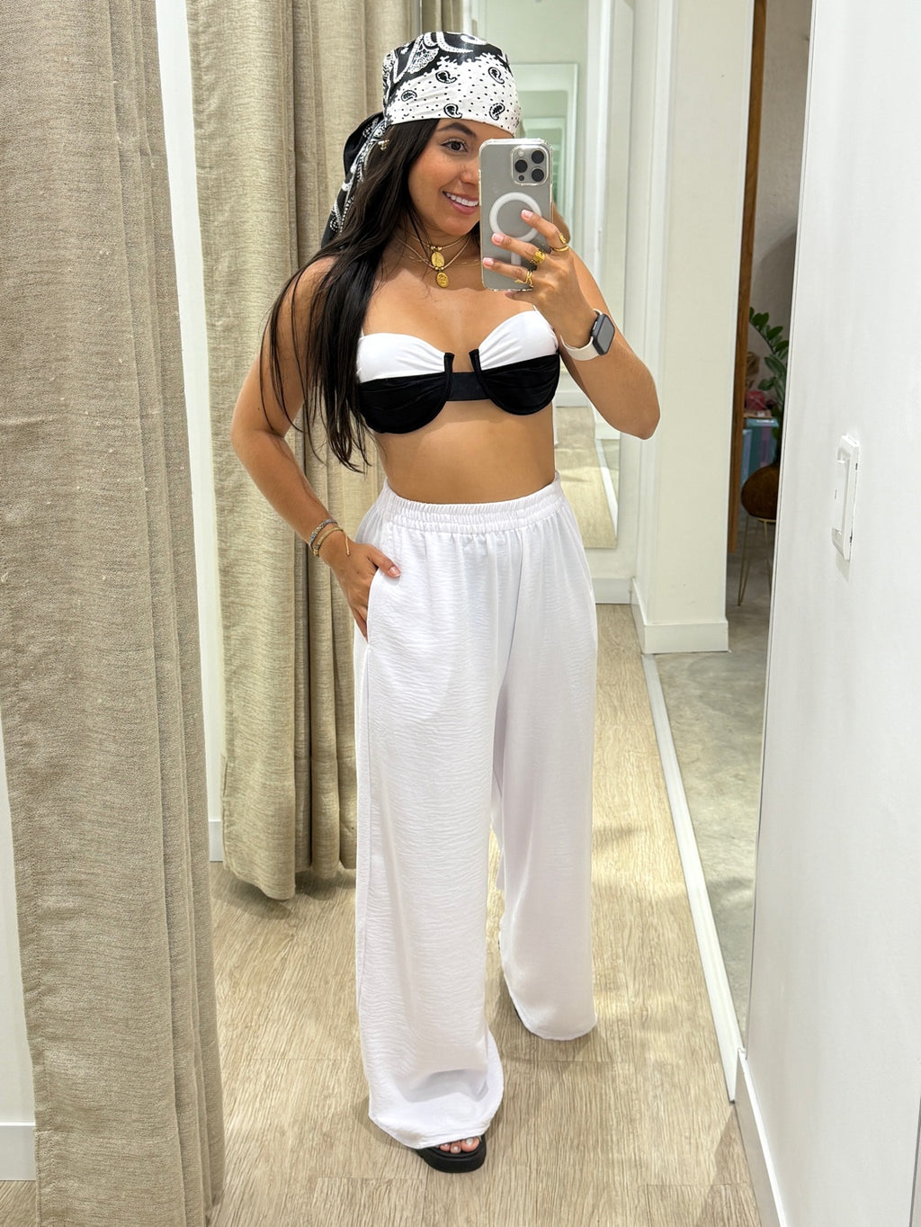 Pantalon Agatha blanco
