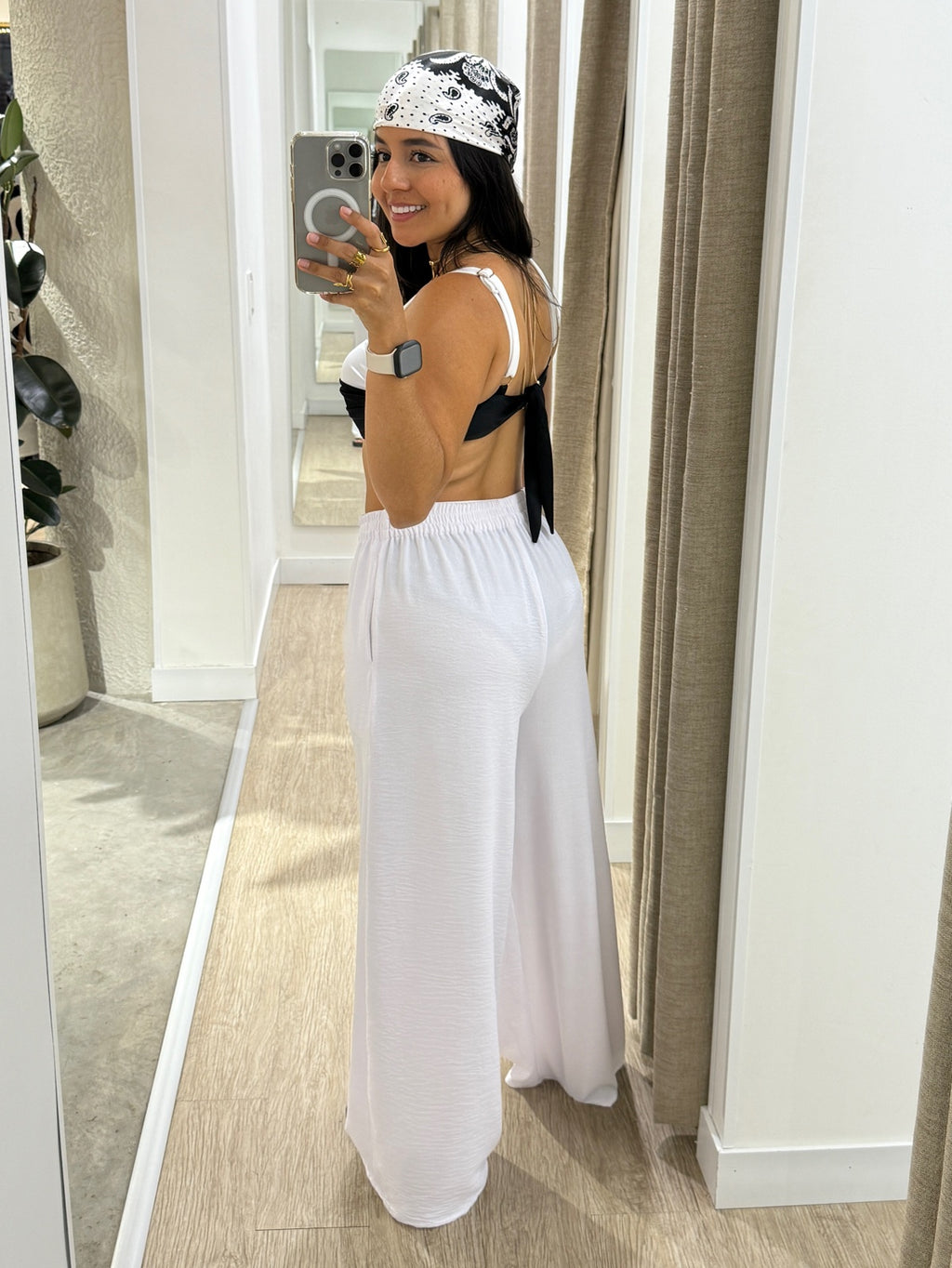 Pantalon Agatha blanco
