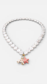 Collar Perlas Corazón