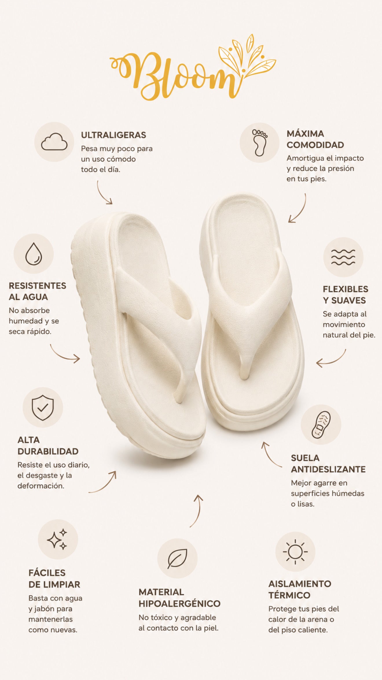 Sandalias Chunky 3 Puntas