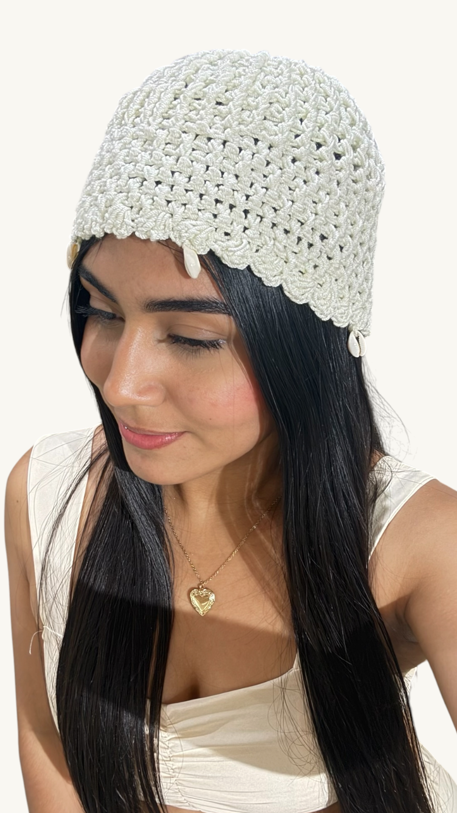 Gorrito Tejido Concha