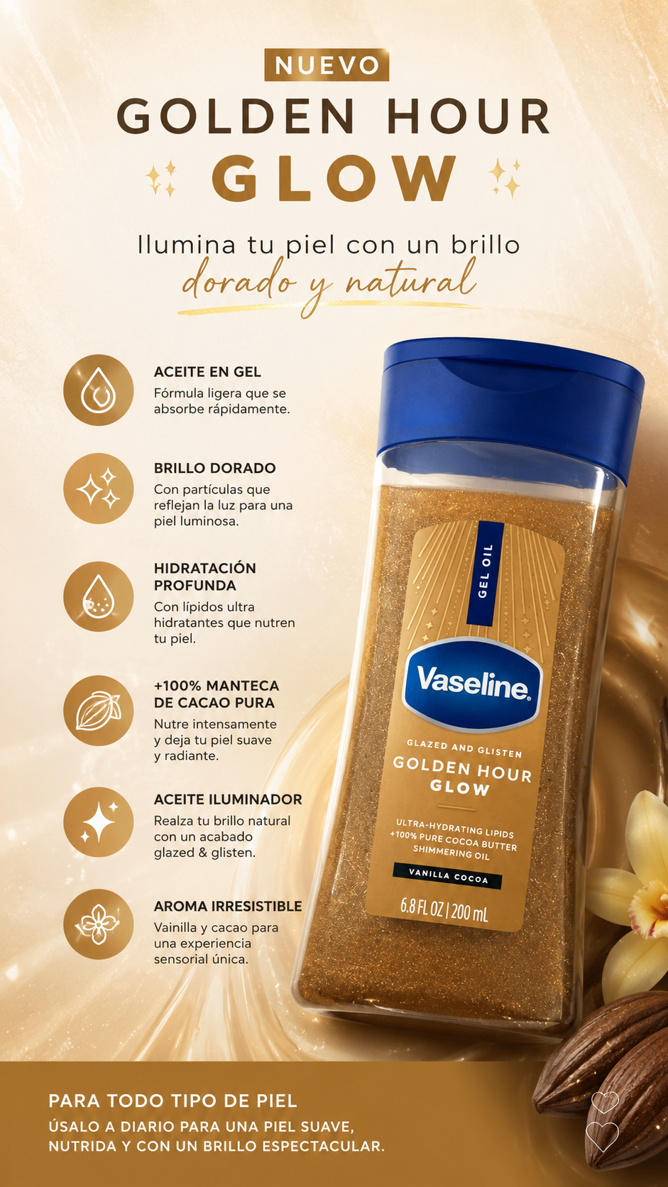 Vaselina Golden Hour