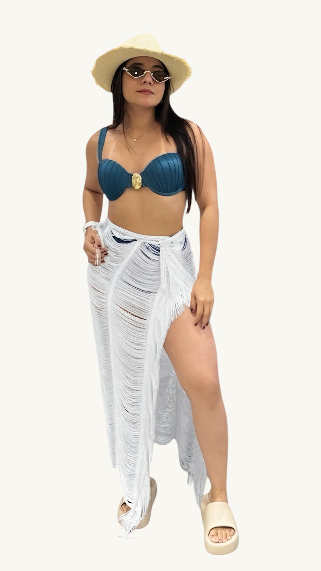 Falda luxury Iris larga