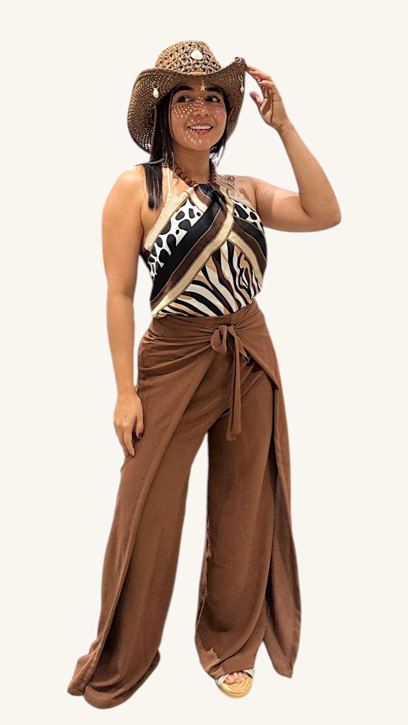 Pañoleta Bloom Animal Print