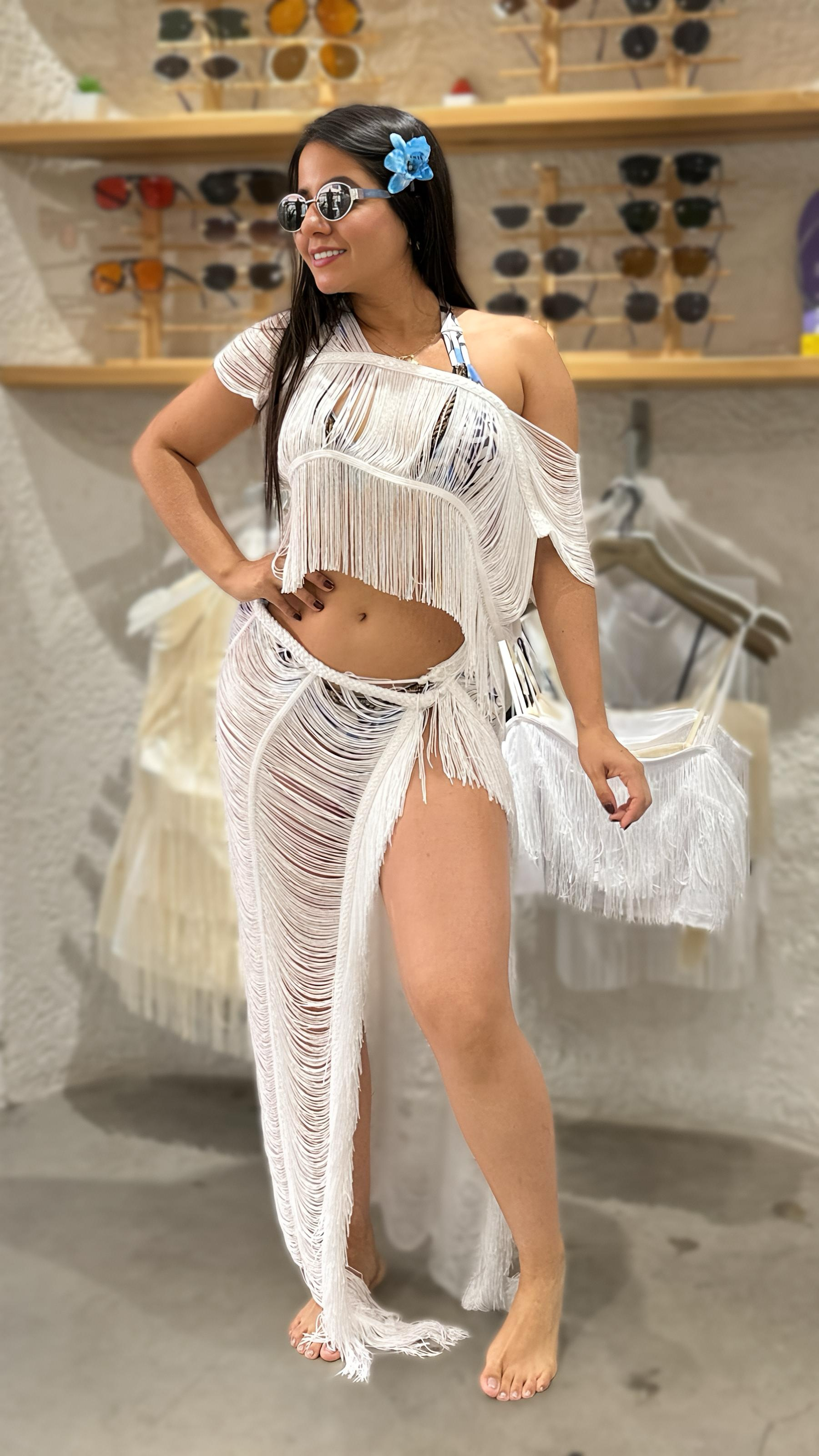 Falda luxury Iris larga