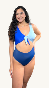 Enterizo Lirio Azul
