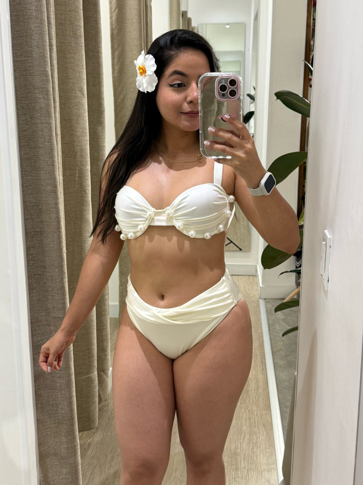 Bikini Pepones Marfil