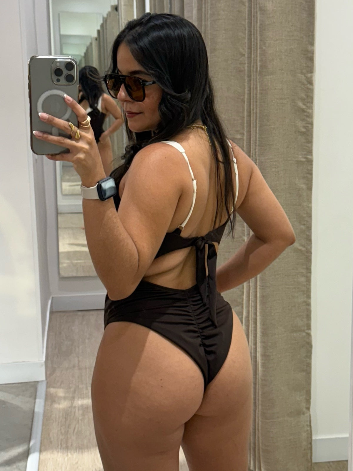 Enterizo Amanda Marrón