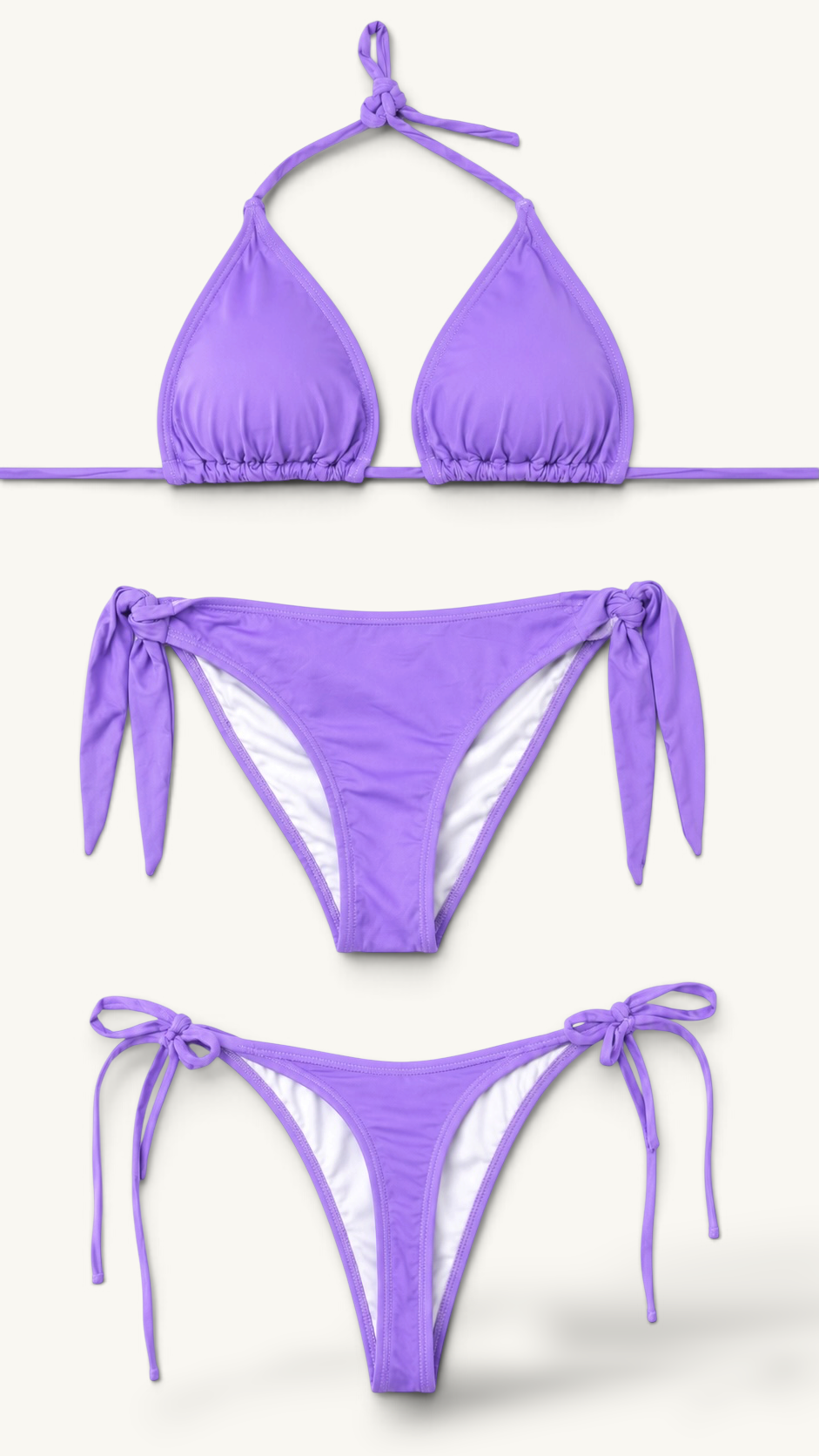 Bikini Asoleador 3 Piezas