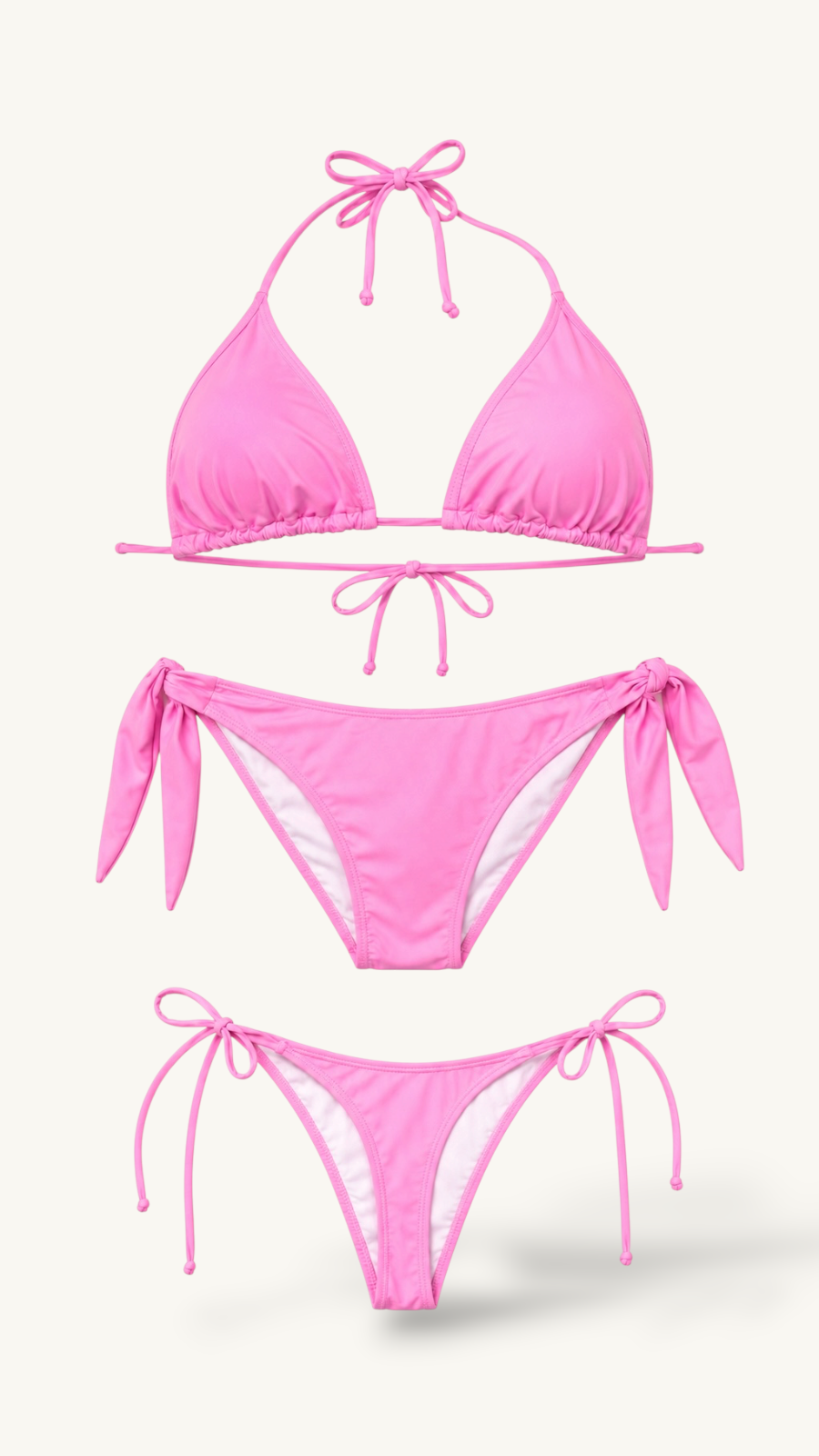 Bikini Asoleador 3 Piezas