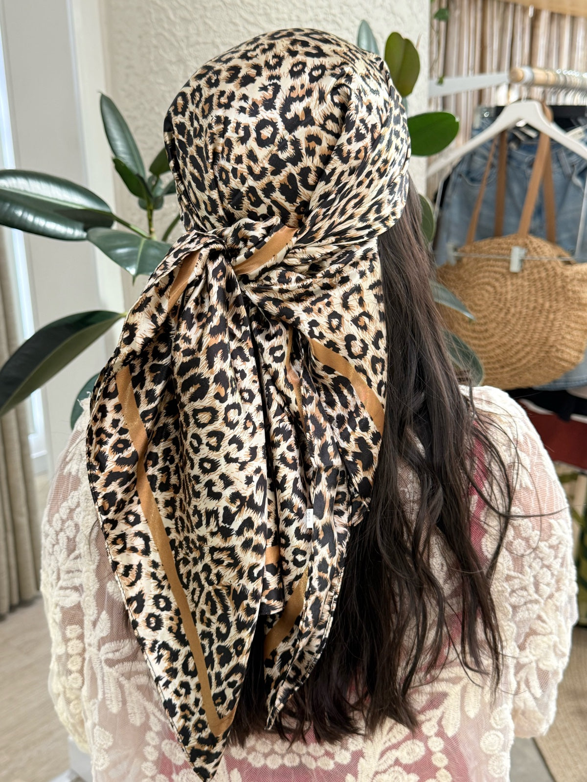 Pañoleta Bloom Animal Print