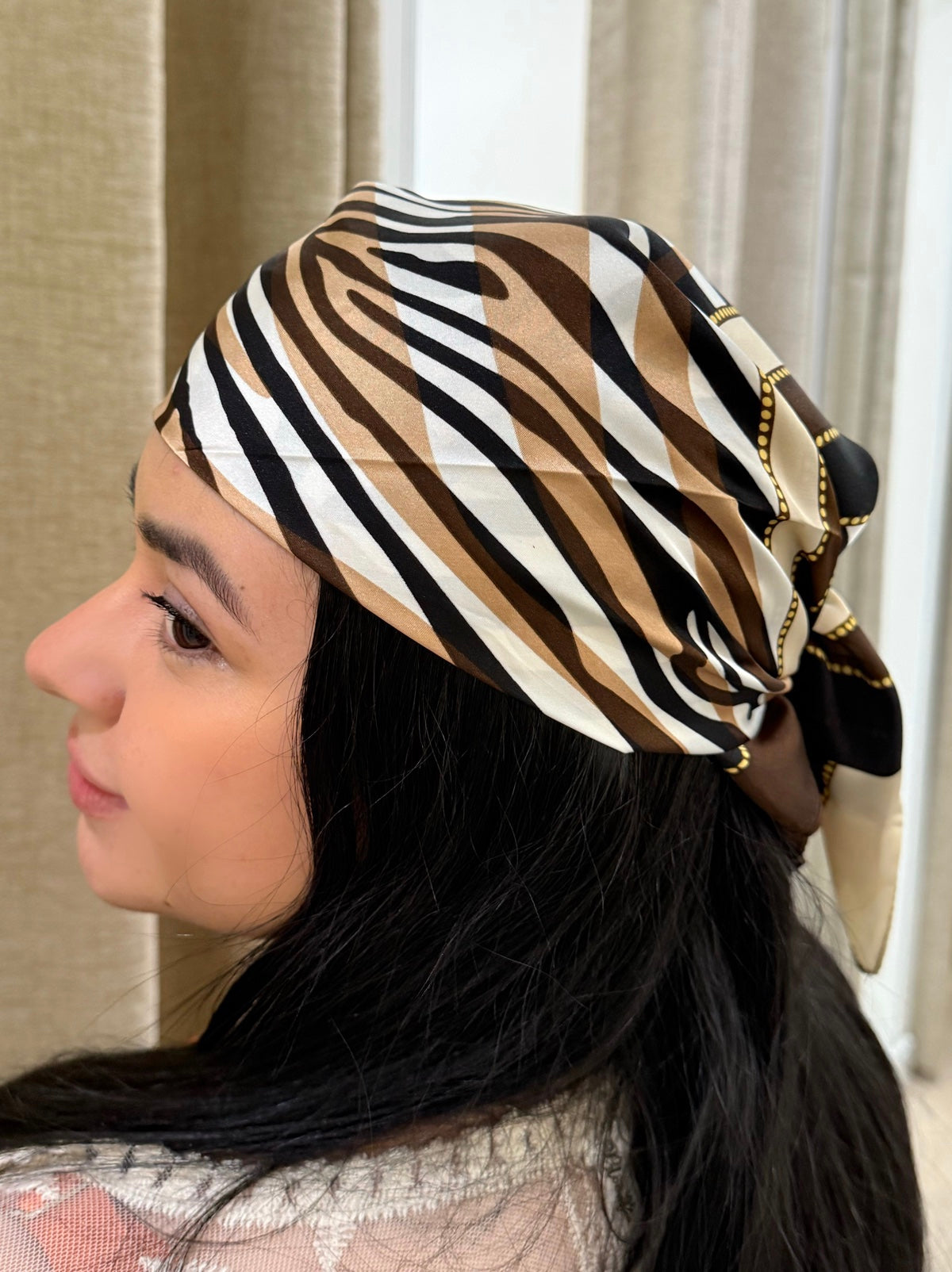 Pañoleta Bloom Animal Print