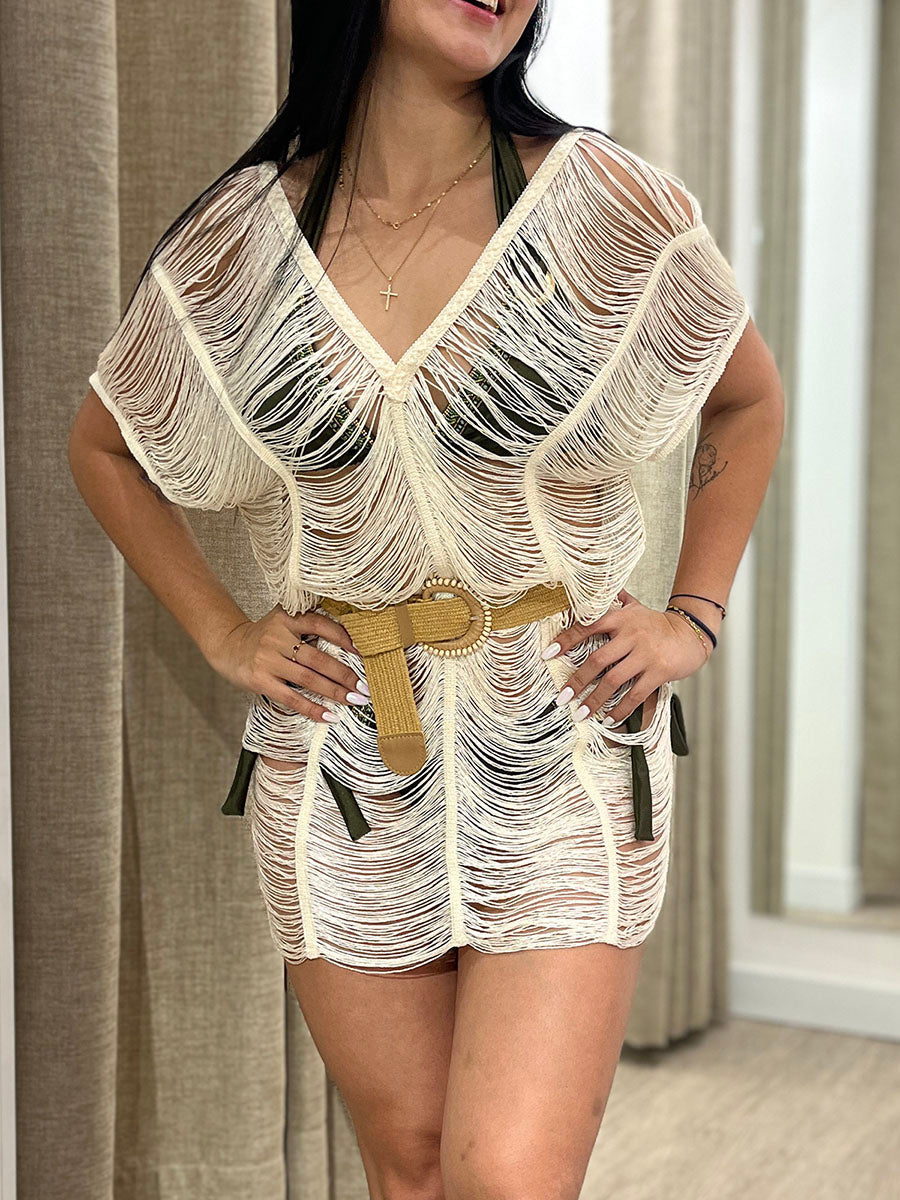 Vestido Luxury Emile beige