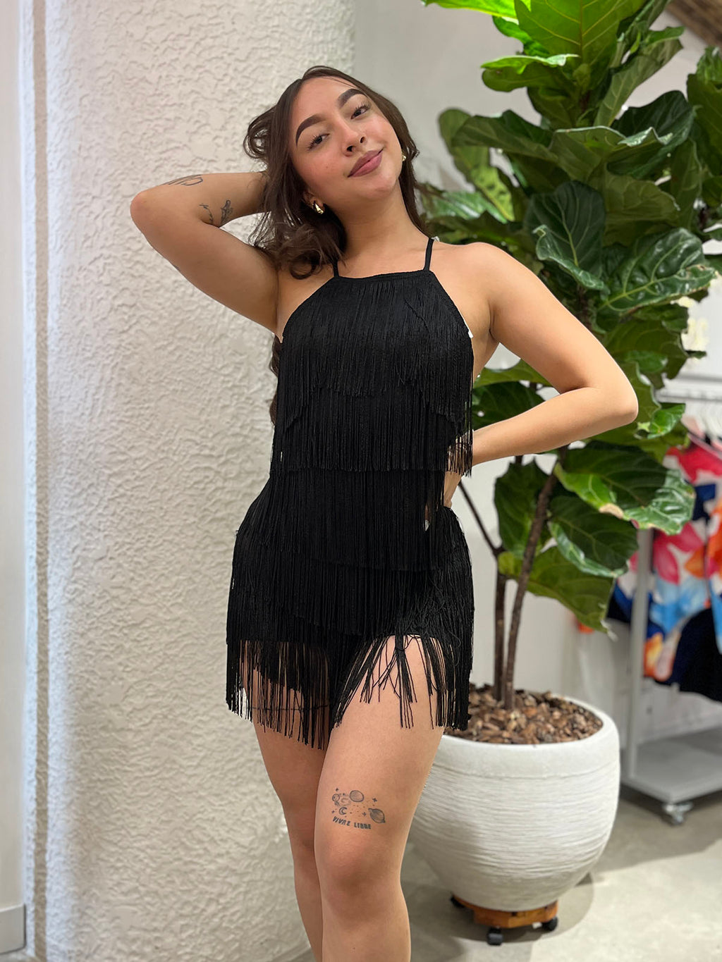 Enterizo Mile negro