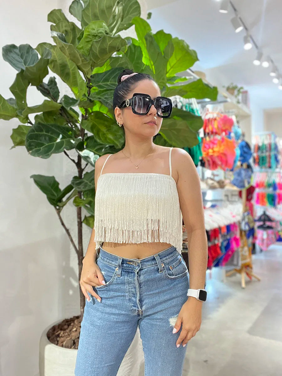 Top Andre beige