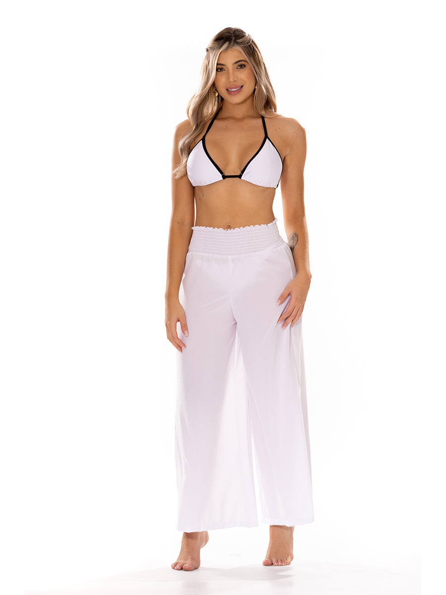 Pantalón Boho blanco